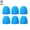 Bleu 6 pcs, variante sur 6x Capsules de Dentifrice Auto-Fermantes Lot de 6 par Tilcare Distributors Déchets U.K