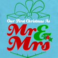 thumbnail image 2 of CafePress - First Christmas As Mr. &Amp; Mrs. Newlyw Body Suit - Cute Infant Bodysuit Baby Romper - Size Newborn - 24 Months, 2 of 3