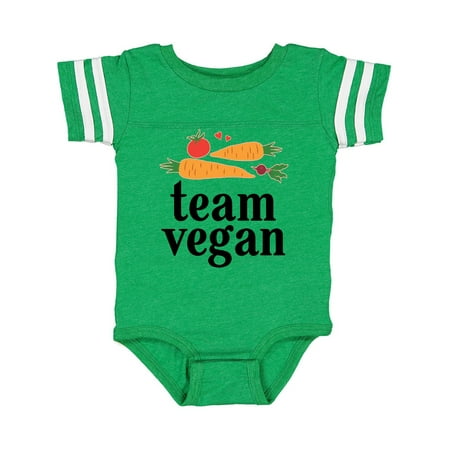 

Inktastic Vegetarian Gift Team Vegan Gift Baby Boy or Baby Girl Bodysuit