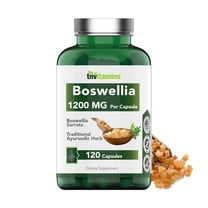 TNVitamins Boswellia Serrata Capsules, 1200 mg, 120 Count
