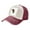 Dark Red, variant on Ankh African Colored Africa Distressed Baseball Cap Dad Hats for Men Women Vintage Trucker Hat Low Profile Ball Caps