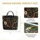 thumbnail image 3 of Bolsa plegable con diseño de peonía floral y reutilizable, 3 of 5