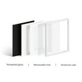 thumbnail image 2 of Oak Wood and Glass Single Picture Frame 12x16, 2 of 7