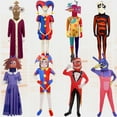 thumbnail image 2 of Magic Numérique circus cos pamny cosplay Justaucorps Combinaison Jeu de Rôle Scène, 2 of 5