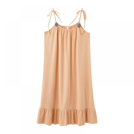 

Summer Loose Fit Nightdress for Women Comfy Lightweight Sleeveless Nightgown Sleepwear Loungewear