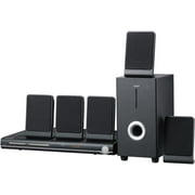 Curtis Sylvania 5.1 Channel Progressive Scan DVD Mini Bookshelf Home Theater Speaker System with Subwoofer and Remote