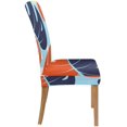 thumbnail image 3 of Funda Protectora Elástica ABPHQTO Selva Tropical Juego de 4 para silla comedor, 3 of 4