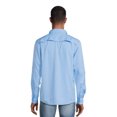 thumbnail image 3 of Burnside Men's and Big Men's Long Sleeve Utility Shirt with Pockets, Sizes M-2XL, 3 of 5