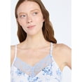 thumbnail image 4 of Joyspun Women’s Dreamy Soft Collection Lace Trim Knit Cami and Shorts Set, Sizes XS-3X, 4 of 5