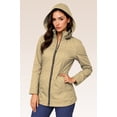 thumbnail image 2 of Gabardina ligera y versatil con capucha Beige GD / XG, 2 of 3