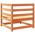 thumbnail image 5 of vidaXL Ensemble de Canapé de Jardin 6 Pcs Brun Cire Bois Massif Pin, 5 of 5