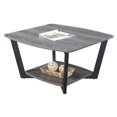 thumbnail image 2 of Convenience Concepts Table Basse Carrée en Bois Flotté Finition Bois Gris, 2 of 3