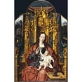 thumbnail image 2 of Van Cleve, Joos 17x24 Black Modern Framed Museum Art Print Titled - The Virgin and Child Enthroned, 2 of 4