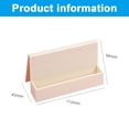 thumbnail image 2 of 2 Business Card Holder for Desk,Vertical Plastic Contracted Desktop Business Card Holder Display, 11.2*5.8*4.3cm, 2 of 5
