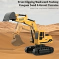 thumbnail image 2 of Aofar 1:24 10-Channel Alloy Remote Control Excavator Car (MD532 A), 2 of 5