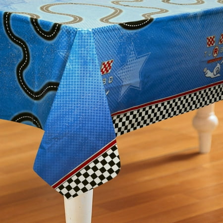 

Turbo Plastic Table Cover (1ct)