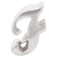 thumbnail image 3 of Letter F Script Charm .925 Sterling Silver Antique Finish Reflection Beads - QRS1430F, 3 of 5