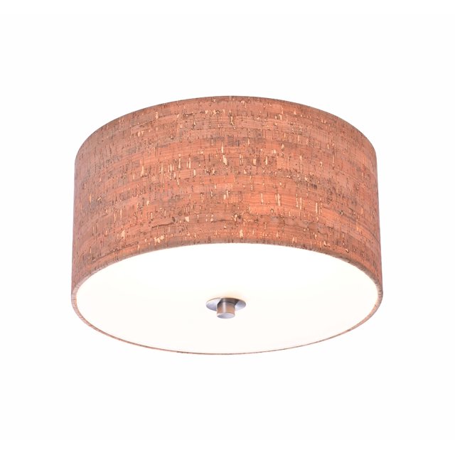 Kenroy Home 93010BSORB Bulletin Flushs, 2 Light Mount, Oil Rubbed Bronze