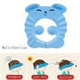thumbnail image 3 of Dsseng Baby Bath Protect Hair Hat Cartoon Shape Hair Shield Cap EVA Shampoo Hat, 3 of 5