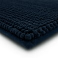 thumbnail image 2 of Mohawk Home Homespun Plush Fade/Stain Resistant Non-Slip Machine Washable Bath Rug, Indigo, 2' 3" x 3' 9", 2 of 7