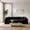 3 seater black, variant on 3 Seater Cloud Couch, No Assembly Required Modular Boneless Sofa, Comfy Deep Seat Sectional Sofa for Living Room, Bedroom, Apartment