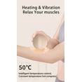 thumbnail image 6 of Heated Vibration Massager, Portable Handheld Body Massager with 3 Modes for Soothing Muscle Relaxation and At-Home Comfort,Blue, 6 of 14