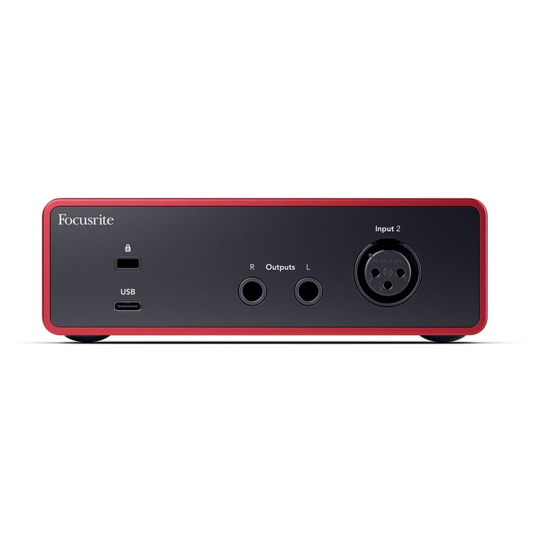 Focusrite Scarlett Solo 4th Gen Studio Recording USB Audio