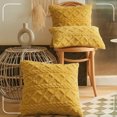 thumbnail image 1 of Funda de almohada elástica de jacquard, ligera, de lujo, para oficina, dormitorio, sofá, funda de almohada que no incluye el núcleo de la almohada, 1 of 5