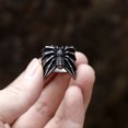 thumbnail image 2 of ZMY Home Stainless Steel Spider Evil Ring - Gothic Bold Design Statement Jewelry for Men Women (9), 2 of 6