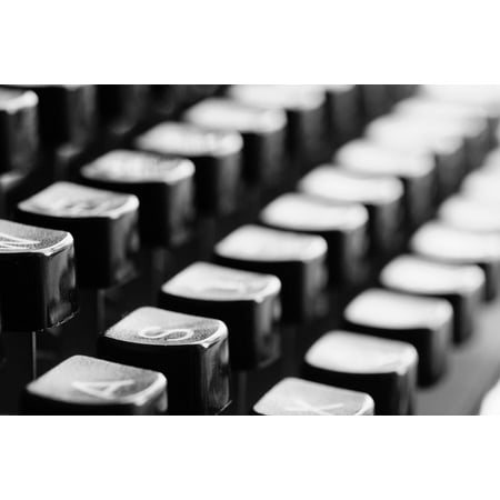 - LAMINATED POSTER Mechanically Typewriter Office Keys Letters Poster Print 24 x 36