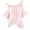 Pink, variant on Ichuanyi Womens Tops, Summer Women Plus Size Strapless Lace Patchwork Short Sleeve O-Neck T-Shirt Blouse