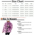 thumbnail image 3 of Lindreshi Winter Coats for Women 2023 Trendy Women Short Faux Coat Warm Fuzzy Jacket Sleeve Outerwear Long Sleeve Tops, 3 of 7
