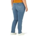 thumbnail image 3 of Lee Women's Plus Size Ultra Lux Long Straight Jean, 3 of 8