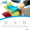 thumbnail image 3 of EDI Blue Vinyl Gloves, Small, 100 Count, Disposable, Latex-Free, Powder-Free, Unisex, 3 of 6