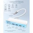 thumbnail image 3 of Twopan Adaptador Multipuerto Usb C Hub Para Imac 6 En 1 Adaptador Usb C A Usb Imac 2023/2021 Imac M3/M1 Hub De Puerto Usb Con Puertos Usb 3.0 Lectores De Tarjetas Sd Microsd Y 7 Paneles De Color, 3 of 5
