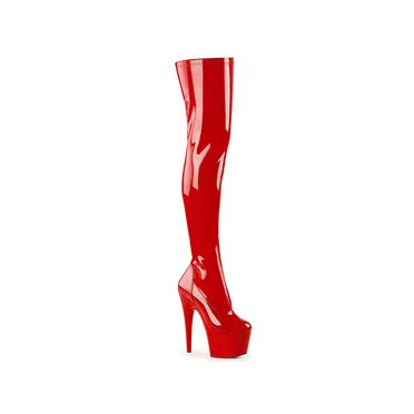 Adore-3000, 6 1/2" Plain Stretch Thigh Boot Size 14