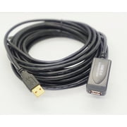 30Ft USB 2.0 Active Repeater Extension Extender Male to Female Cable