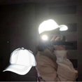 thumbnail image 2 of Reflective Silver Baseball Hat Outdoor Sports Hat Night Safety Cycling Hat for Outdoor Sports and Night Safety, 2 of 5