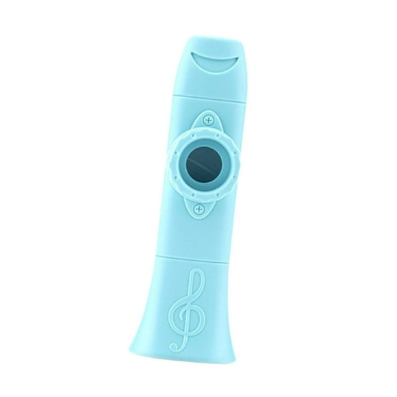 BELOVING Kazoo Education Hanging Lanyard Musical Instrument for Music Lovers Beginner blue