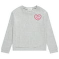 thumbnail image 4 of BTween Girls 3-Pack CVC Fleece Pullover Tops, Soft, Cozy, and Stylish Sweatshirts - Lake, Size 5, 4 of 6
