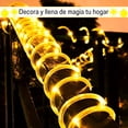 thumbnail image 4 of Manguera Navideña decorativa LUZ led BLANCO CALIDO 10 metros DOSYU DY-ICE10M-MT-2C, 4 of 7