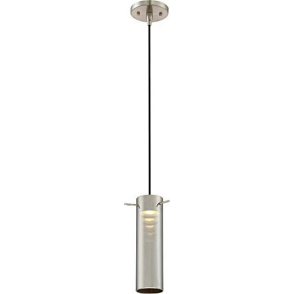 Nuvo 62-954 - Pulse Incandescent Mini-Pendant; Copper Glass Brushed Nickel Finish