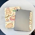 thumbnail image 2 of Tuohive For iPad Case Cartoon Capibara iPad Case For iPad gen9 gen8 gen7 10.2 Air4 Air5 10.9 Pro11 2020/2021 Anti drop Pen Holder iPad Case, 2 of 7
