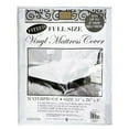 thumbnail image 4 of Full Size Bed Mattress Cover Plastic White Waterproof Bug Protector Mites Dust, 4 of 5