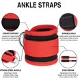 thumbnail image 3 of 2 Pack Ankle Straps, Cable Machine Ankle Straps, Cable Rebound Ankle Straps, Cable Machine Leg Straps, Cable Ankle Straps, Gym Ankle Straps, Muscle Re, 3 of 5