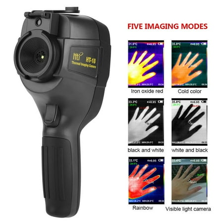 Handheld Thermal Imaging Yosoo Thermal Imaging Camera,HT-18 Handheld Infrared Thermal Imaging Camera -20~300℃ 220*160 Resolution,Infrared Camera ()