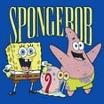 thumbnail image 2 of Boy's SpongeBob SquarePants Group Friends  Graphic Tee Royal Blue Large, 2 of 5