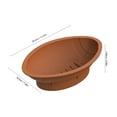 thumbnail image 4 of Football Cake Cake Non Stick Football Shaped Silicone Party Catering 3D Crumbled Chocolate Sports Themed Party Cake Pound Cake Bag Baking Kits for Adults Full Set Cake Storage Pans for Selling, 4 of 7