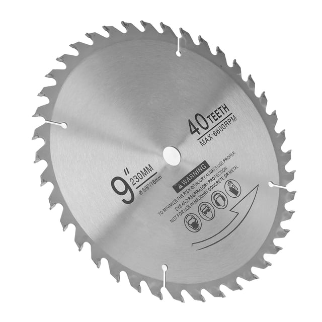 Hoja de sierra borde afilado 40T Hoja de sierra circular resistente al desgaste de alta eficiencia para carpintería ANGGREK Otros