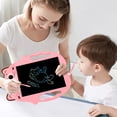 thumbnail image 2 of 9 Inch LCD Screen Smart Writing Board Kids Drawing Tablet Cartoons Graffiti Painting Copy Pad Erasable Electronic Handwriting Toy Gifts, Coloful, Blue Cat, 2 of 7